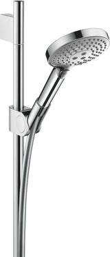 AXOR Uno² Brauseset mit Axor 120 3jet Handbrause, Brausestange 90 cm und Brauseschlauch in Chrom