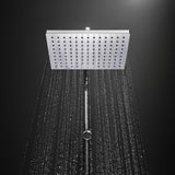 HANSGROHE Showerpipe VERNIS Shape 230 1jet Reno Chrom – Duschsystem mit Kopf- und Handbrause