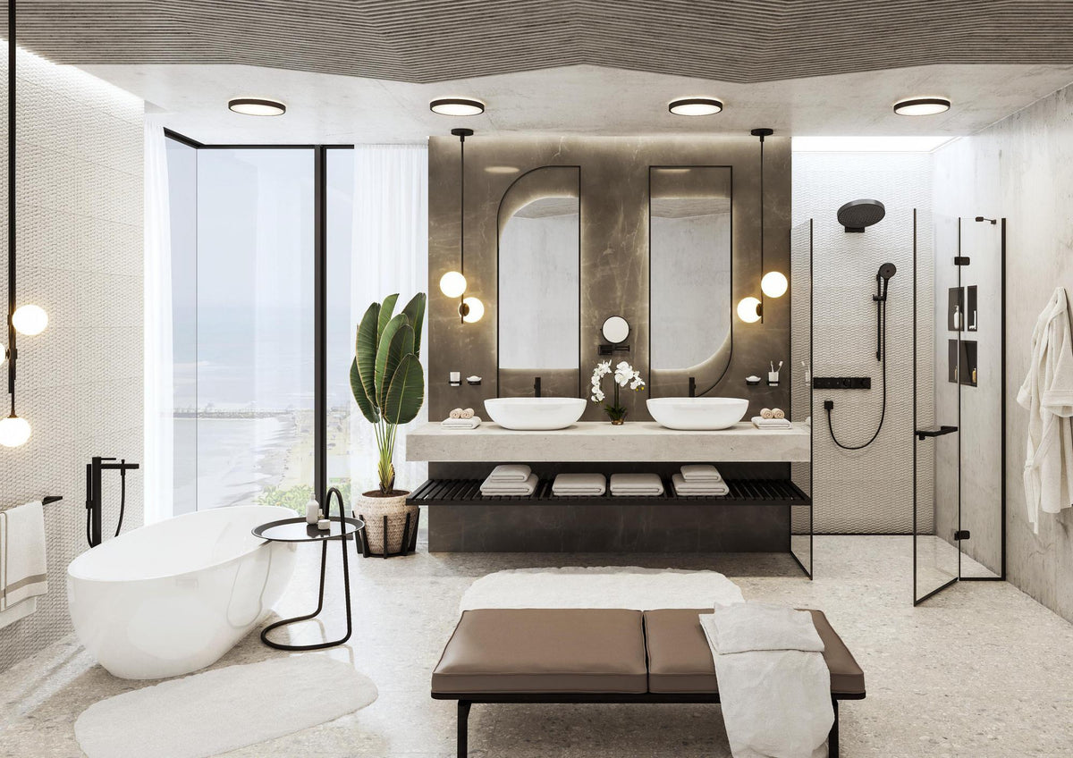 HANSGROHE Finoris 260 Einhebel-Waschtischmischer mit Push-Open Ablaufgarnitur, chrom