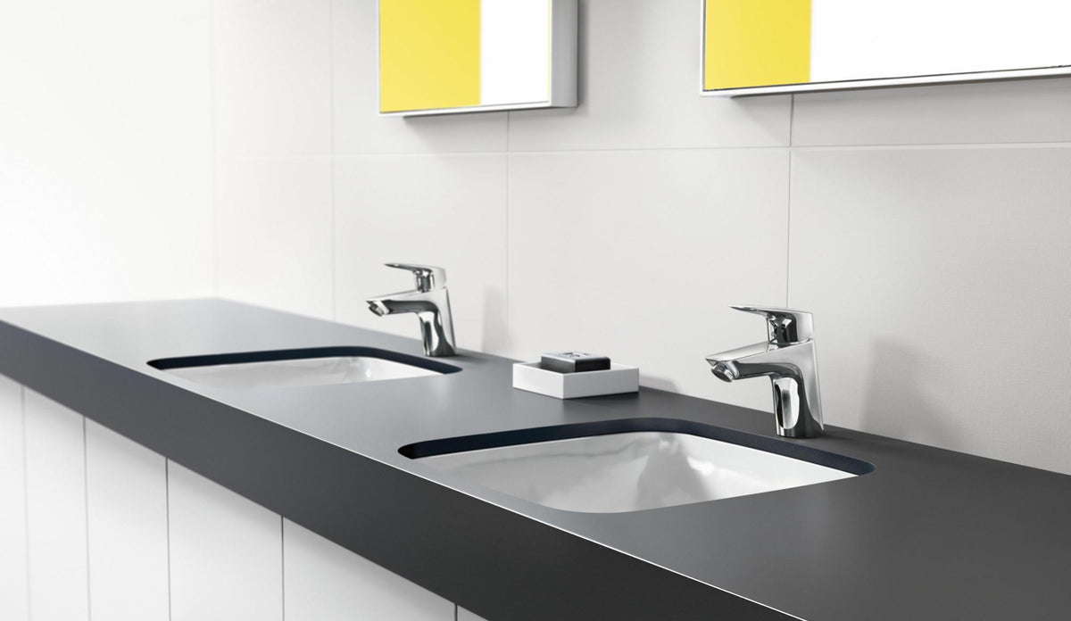Hansgrohe Logis Einhebel-Waschtischmischer 70 DN 15 Chrom mit Push-Open Ablaufgarnitur