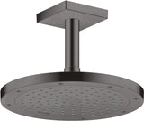 AXOR Kopfbrause 245 1 Jet EcoSmart Chrom – Rain-Duschkopf für Wand- und Deckenmontage