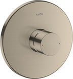nickel gebürstet / Messing / mit Zerogriff, Temperaturbegrenzer, Schalldämpfer, für Durch