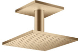 AXOR Kopfbrause 250/250 1jet PowderRain Deckenmontage Chrom – Hansgrohe