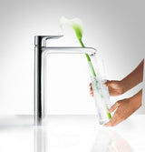 HANSGROHE Metris 260 Einhebel-Waschtischmischer mit ComfortZone, Zugstangen-Ablaufgarnitur und Temperaturbegrenzung, chrom