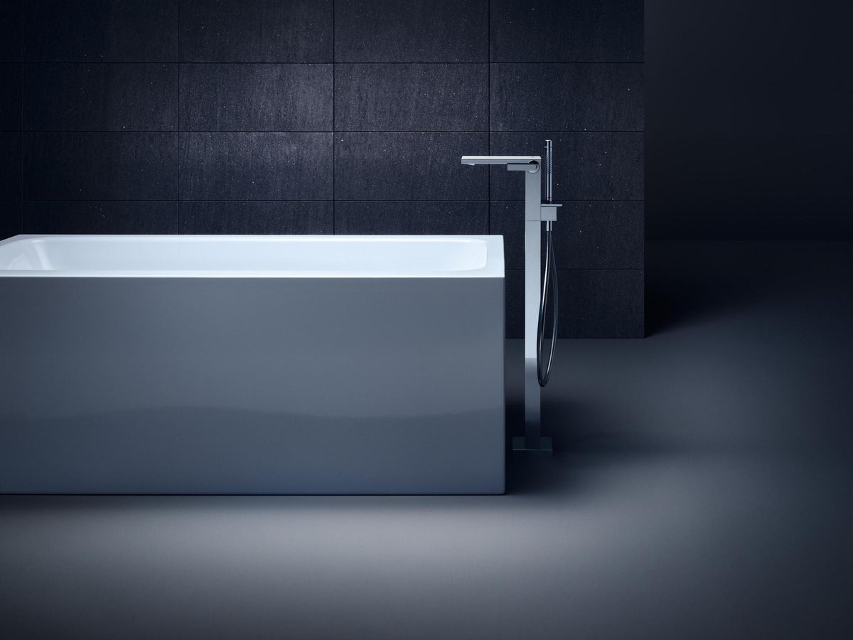AXOR MYEDITION Einhebel-Wannenmischer bodenstehend ohne Platte polished gold optic von Hansgrohe