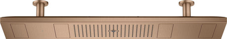 AXOR ShowerHeaven 4 Jet Kopfbrause 1200x300 mm Chrom mit LED-Beleuchtung