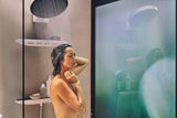 Hansgrohe Rainfinity Porter 500 Schlauchanschluss chrom mit Ablage L und Brausehalter