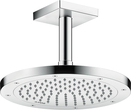 AXOR Kopfbrause 245 1 Jet EcoSmart Chrom – Rain-Duschkopf für Wand- und Deckenmontage