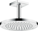 AXOR Kopfbrause 245 1jet EcoSmart Chrom – 245 mm Rain Strahl für Wand- und Deckenmontage