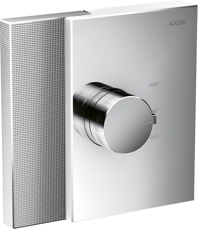 AXOR Edge High Flow Thermostat Unterputz Fertigset Diamantschliff Chrom – 59 l/min