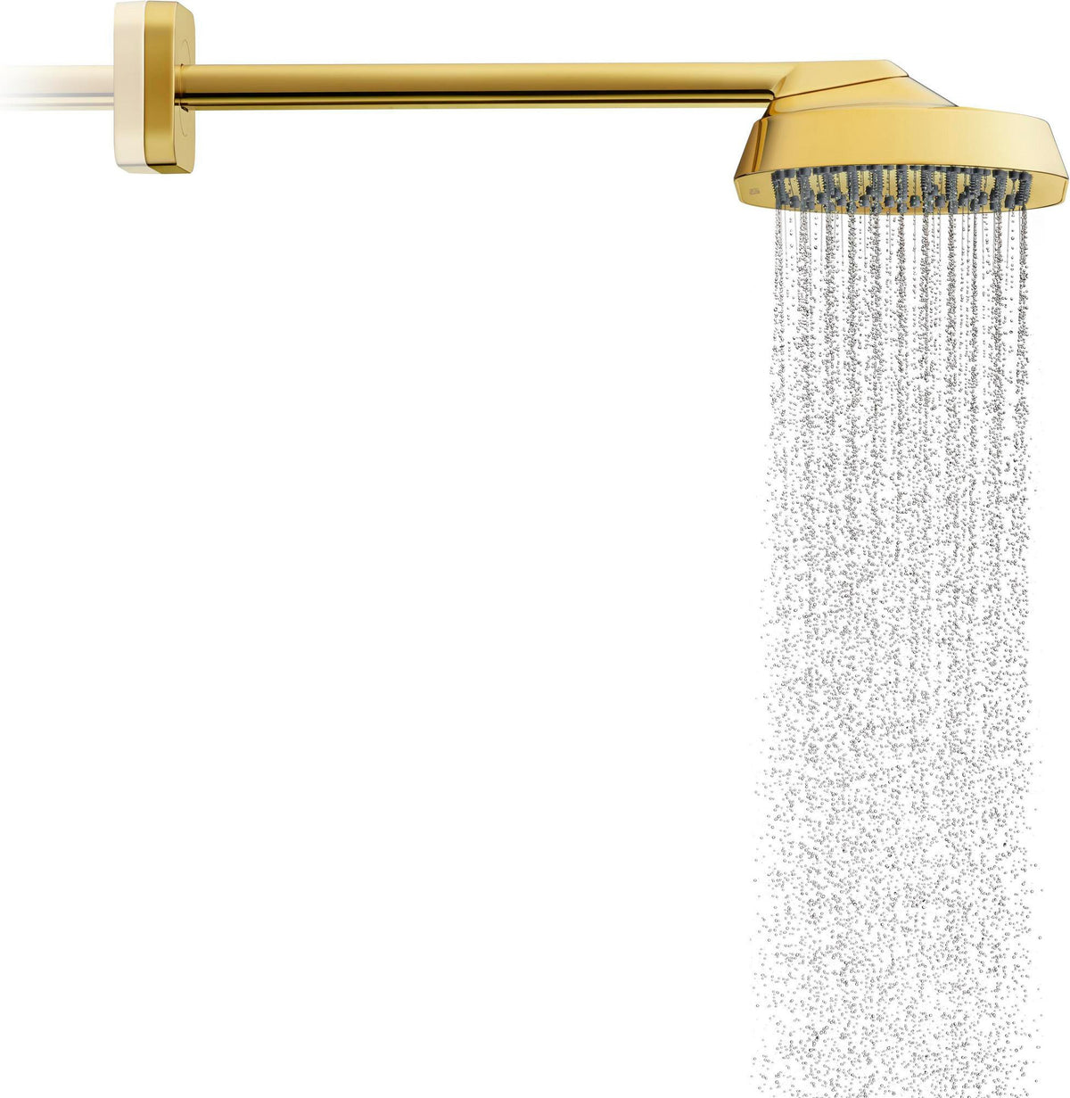 AXOR ShowerSphere 1jet EcoSmart Kopfbrause 250 x 160 mm mit Brausearm – Rain FlexPower