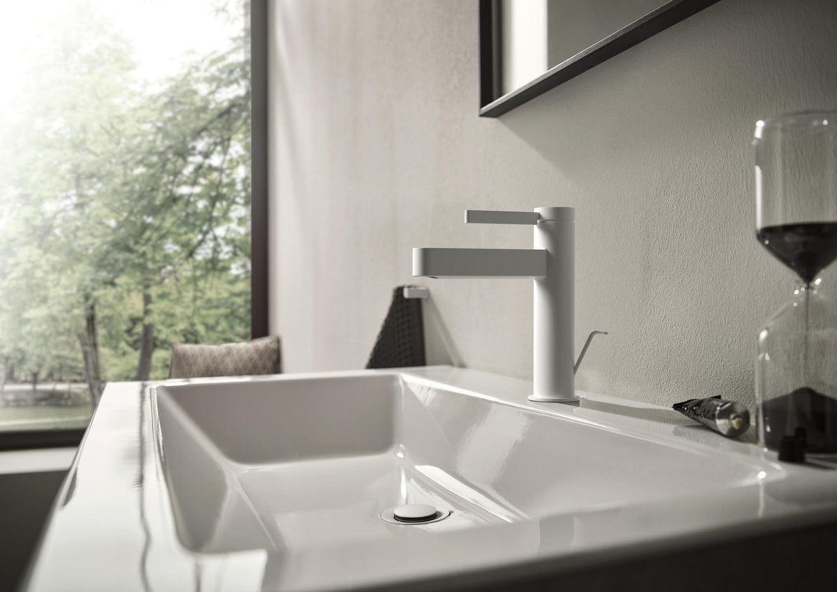 Hansgrohe Finoris Waschtischmischer 110 CoolStart mit Zugstangen-Ablaufgarnitur, Chrom