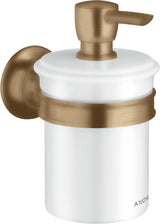 AXOR MONTREUX Lotionspender Wandmontage – 300 ml Porzellan-Behälter, verchromt