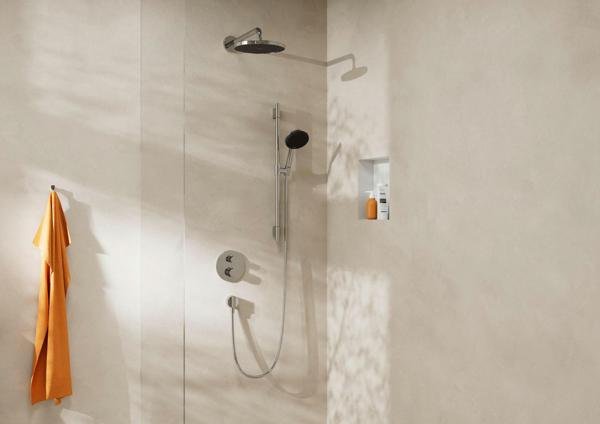 Hansgrohe Activera S Kopfbrause 240 1jet EcoSmart – Chrom, 240 mm, Rain, FlexPower