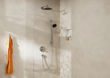 Hansgrohe Activera S Kopfbrause 240 1jet EcoSmart – Chrom, 240 mm, Rain, FlexPower