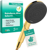 HANSGROHE Raindance Alive Select S 125 Handbrause 3 Strahlarten EcoSmart