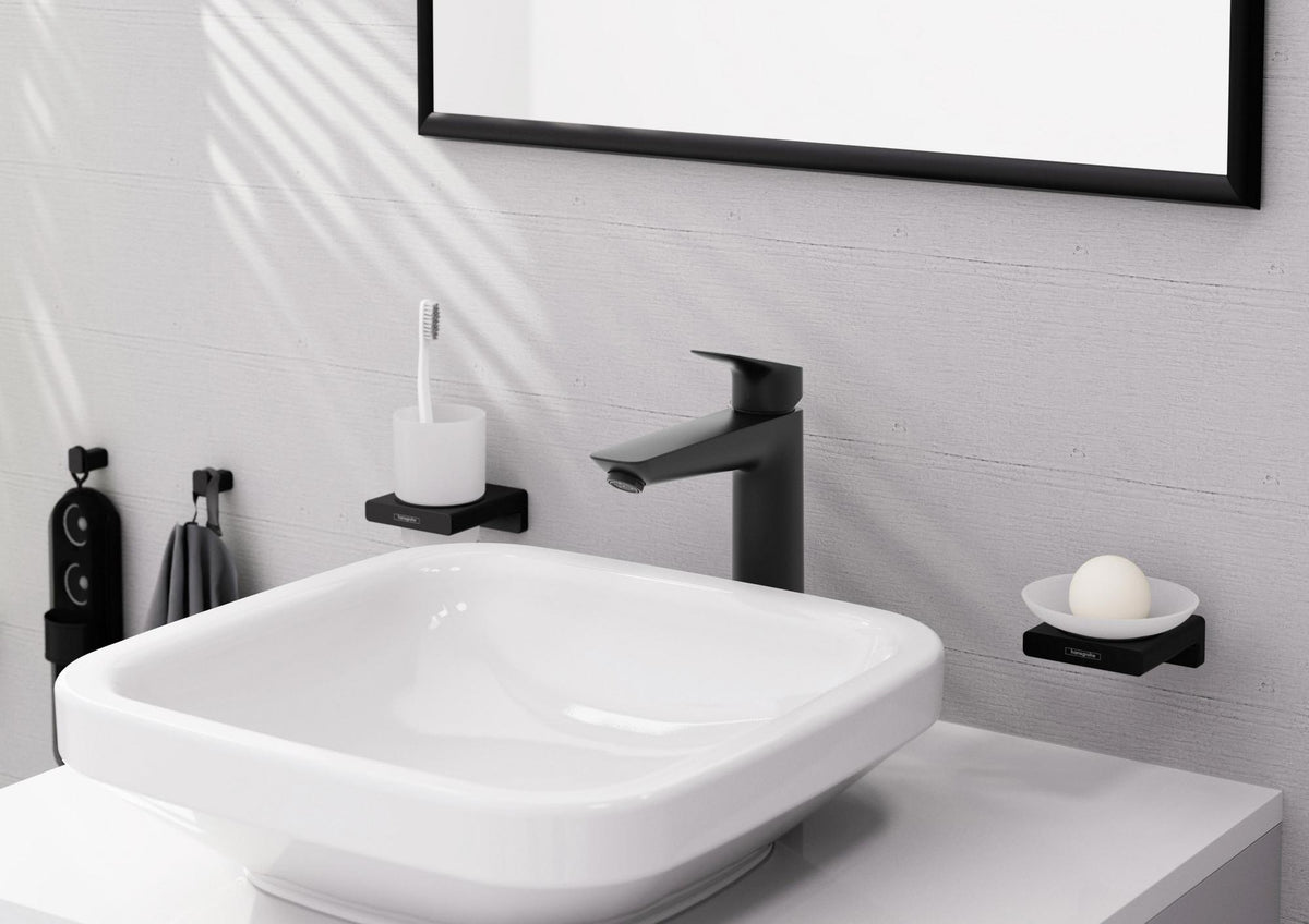 HANSGROHE Logis Einhebel-Waschtischmischer 190 DN 15 mit Zugstangen-Ablaufgarnitur chrom