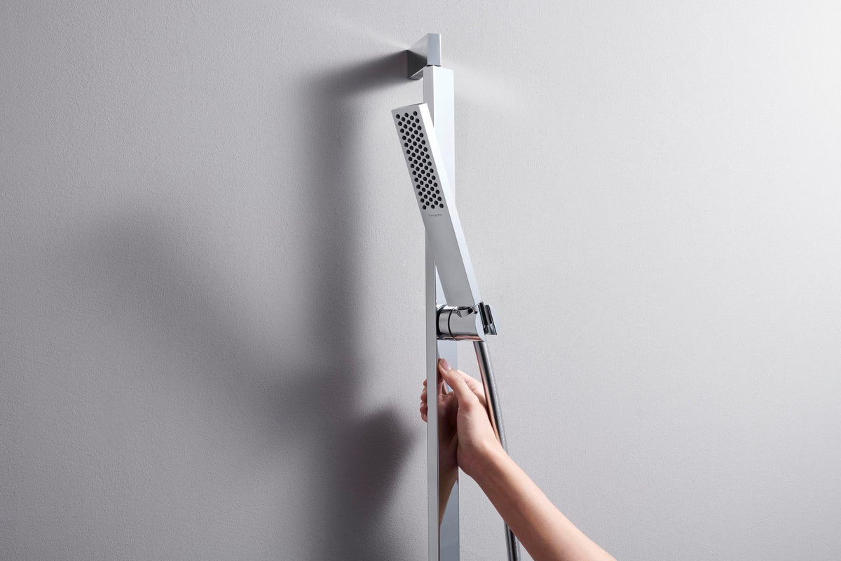 HANSGROHE Unica E Puro Brausestange 650 mm mit Brauseschlauch 1600 mm Chrom