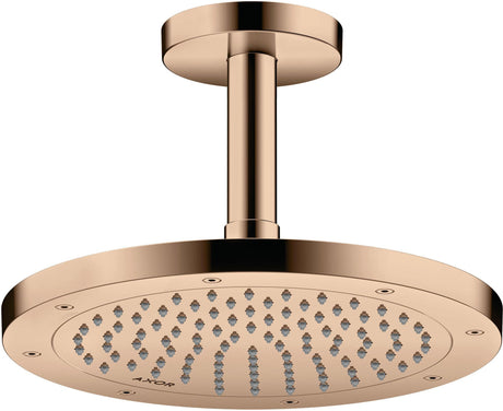 AXOR Kopfbrause 245 1jet EcoSmart Chrom – 245 mm Rain Strahl für Wand- und Deckenmontage
