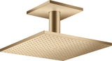 AXOR Kopfbrause 300/300 2jet Deckenmontage Chrom – PowderRain & Intense PowderRain