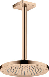 AXOR Kopfbrause 245 1 Jet EcoSmart Chrom – Rain-Duschkopf für Wand- und Deckenmontage