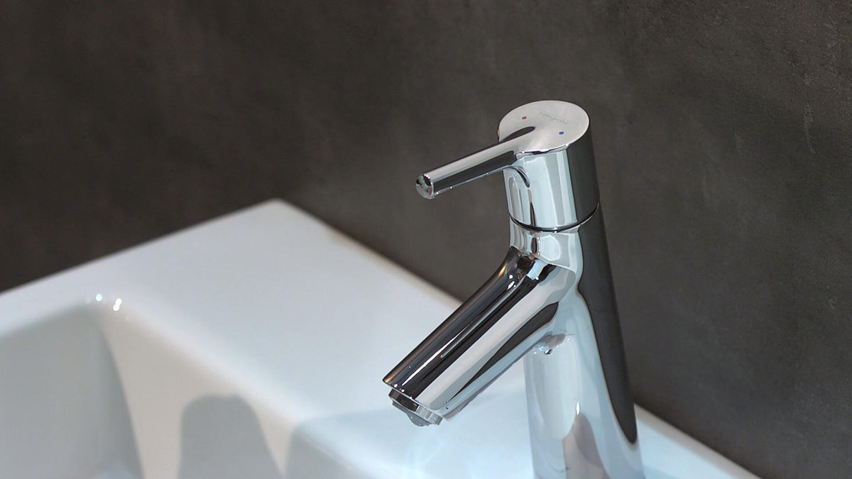 HANSGROHE Talis S Einhebel-Waschtischmischer 80 mit Ablaufgarnitur, chrom