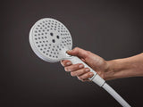 HANSGROHE Raindance Select S Showerpipe mit Thermostat Ecostat Comfort – 240 mm Kopfbrause, Chrom