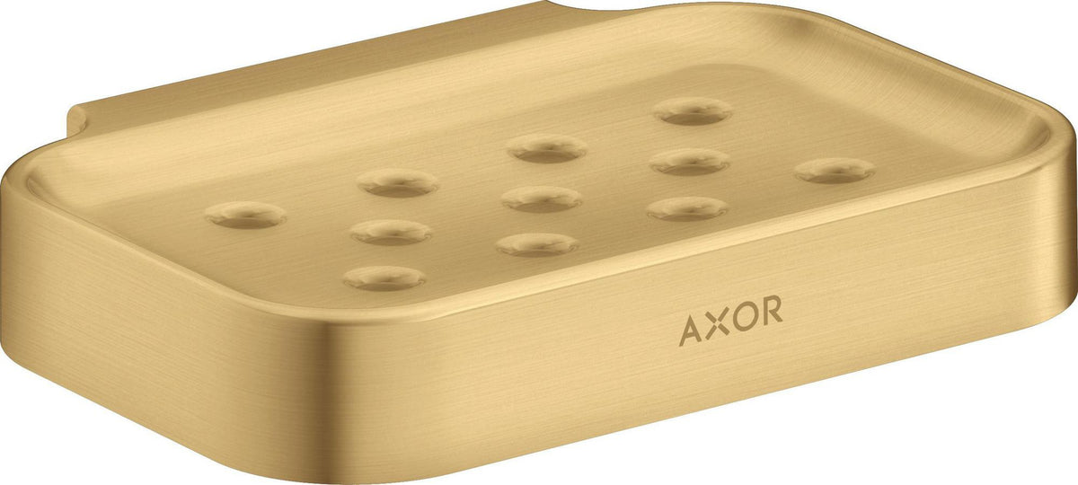 AXOR Universal Circular Seifenschale mattweiß – Wandmontage mit verdeckter Befestigung
