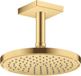 AXOR Kopfbrause 220 1jet EcoSmart Chrom – 220 mm Rain-Duschkopf für Wand- und Deckenmontage