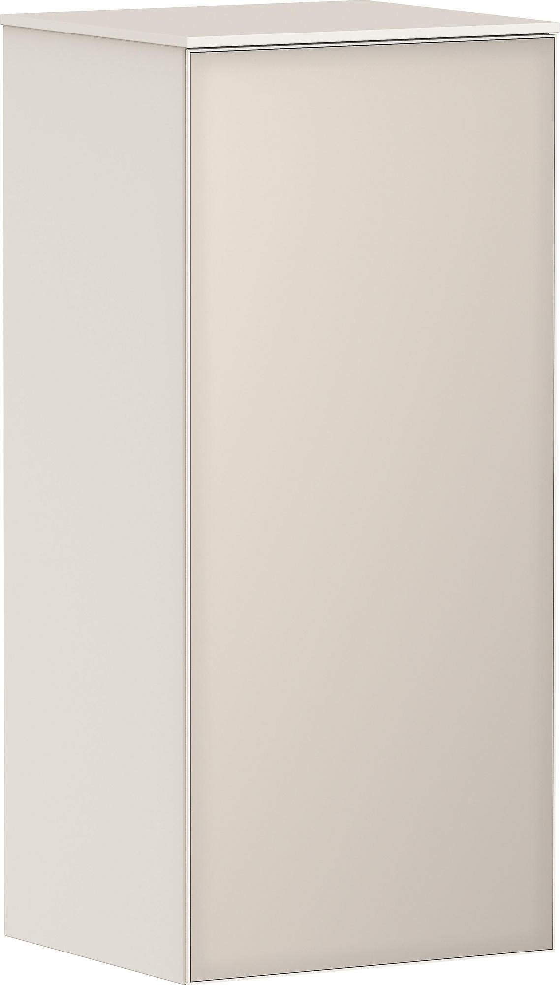 HANSGROHE Xevolos E Halbhochschrank 890 mm, eiche dunkel, grifflos mit PushOpen – Badmöbel