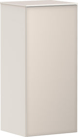 HANSGROHE Halbhochschrank Xevolos E 890 mm mit PushOpen, Eiche dunkel/Weiß, links