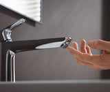 HANSGROHE Talis E Einhebel-Waschtischmischer 240 mit Zugstangen-Ablaufgarnitur, chrom