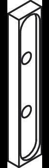 HANSGROHE Fliesenausgleichsscheibe Rainfinity Showerpipe Chrom – 7 mm Ausgleich