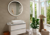 HANSGROHE Waschtischunterschrank Xelu Q 780 mm weiß hochglanz mit SoftClose und Inneneinteilung