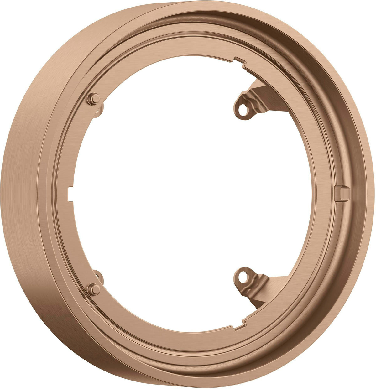 AXOR ShowerSelect ID Verlängerungsrosette 22 mm rund in Chrom – für Fliesenausgleich