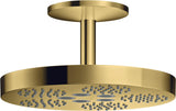 AXOR ONE 280 1jet Kopfbrause mit Deckenanschluss, Chrom, PowderRain & Rain