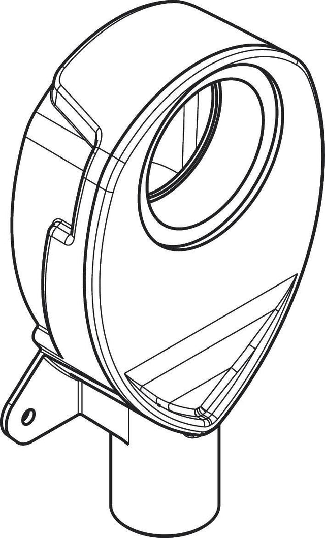 Hansgrohe RainDrain Allrounde flach Siphon – flacher Ablauf für bodengleiche Duschen