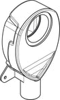Hansgrohe RainDrain Allrounde flach Siphon – flacher Ablauf für bodengleiche Duschen