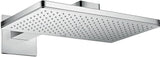 AXOR ShowerSolutions Kopfbrause 460/300 1jet Chrom – Rain Strahl 466 x 270 mm