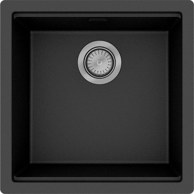 HANSGROHE Unterbauspüle S530-U400 graphitschwarz 456 mm SilicaTec