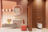 Hansgrohe Xevolos E Konsole 780x550mm mattweiß mit mittigem Ausschnitt für Aufsatzwaschtisch