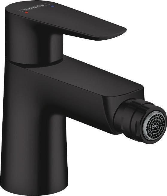 Hansgrohe Talis E Einhebel-Bidetmischer DN15 mit Ablaufgarnitur, chrom – Kugelgelenk-Luftsprudler, 5 l/min