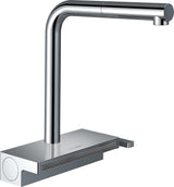 HANSGROHE Aquno Select M81 Spültischmischer 250 mit Ausziehauslauf 2jet sBox Chrom