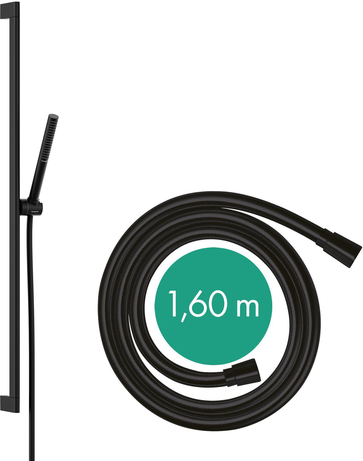 HANSGROHE Pulsify S Brauseset 1 Jet mit 900 mm Brausestange und EcoSmart Chrom