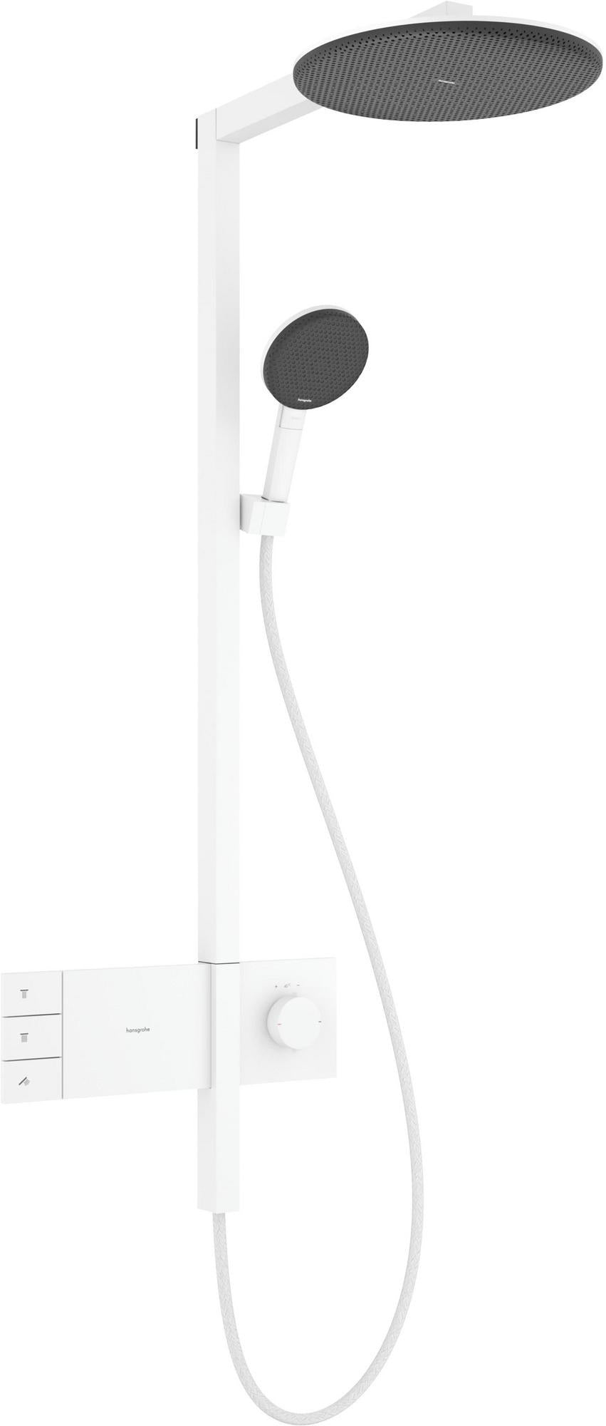 HANSGROHE Duschsystem Raindance Alive S 300 2jet EcoSmart mit Thermostat – Schwarz