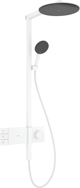 HANSGROHE Duschsystem Raindance Alive S 300 2jet EcoSmart mit Thermostat – Schwarz