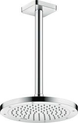 AXOR Kopfbrause 245 1 Jet EcoSmart Chrom – Rain-Duschkopf für Wand- und Deckenmontage