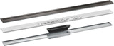 AXOR Drain Duschrinne Fertigset 1000 mm chrom – Designabdeckung, Dryphon, höhenverstellbar