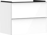 HANSGROHE Xelu Q Waschtischunterschrank 780 mm weiß hochglanz mit 2 Schubkästen