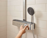 HANSGROHE Showerpipe Pulsify 260 2jet mit Brausethermostat – Chrom, PowderRain & CoolContact